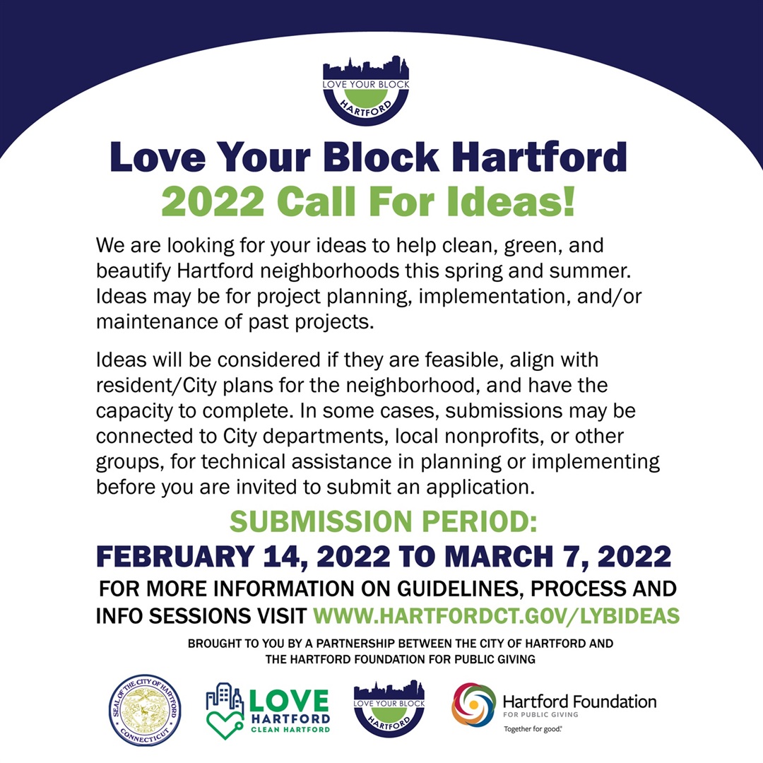 ‘LOVE YOUR BLOCK’ GRANT PROGRAM EXPANDS, SEEKS COMMUNITY IDEAS City